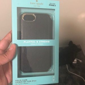 Brand new Kate spade wallet iPhone 8